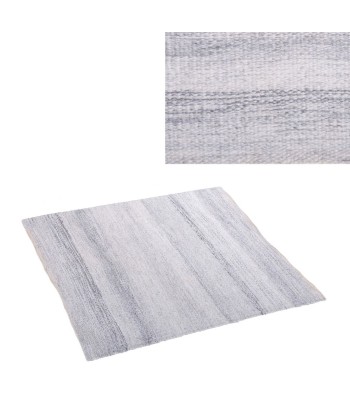 GOIA Tapis d’extérieur PET Blanc/Gris 140 x 200 de votre