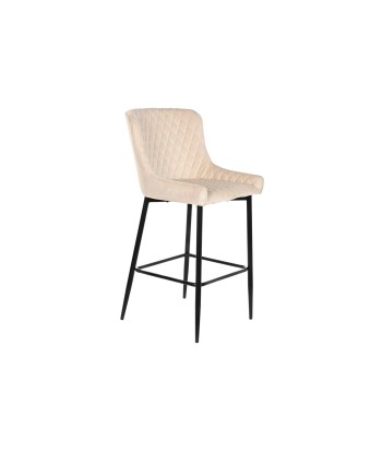 BOB Chaise de bar losanges Beige noir Economisez 