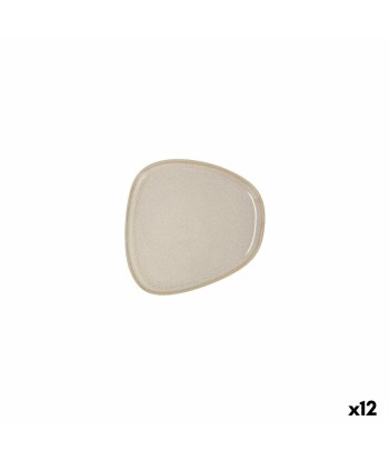 IKONIC Assiette plate Céramique Blanc (14 x 13,6 cm) (Pack 12x) france